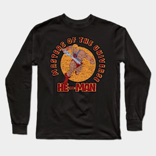 Vintage he man and the masters of the universe Long Sleeve T-Shirt